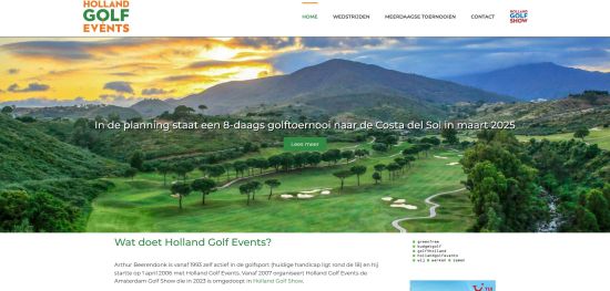 Holland Golf Events
